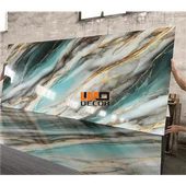 UV marmora loksne ar augstu spīdīgu